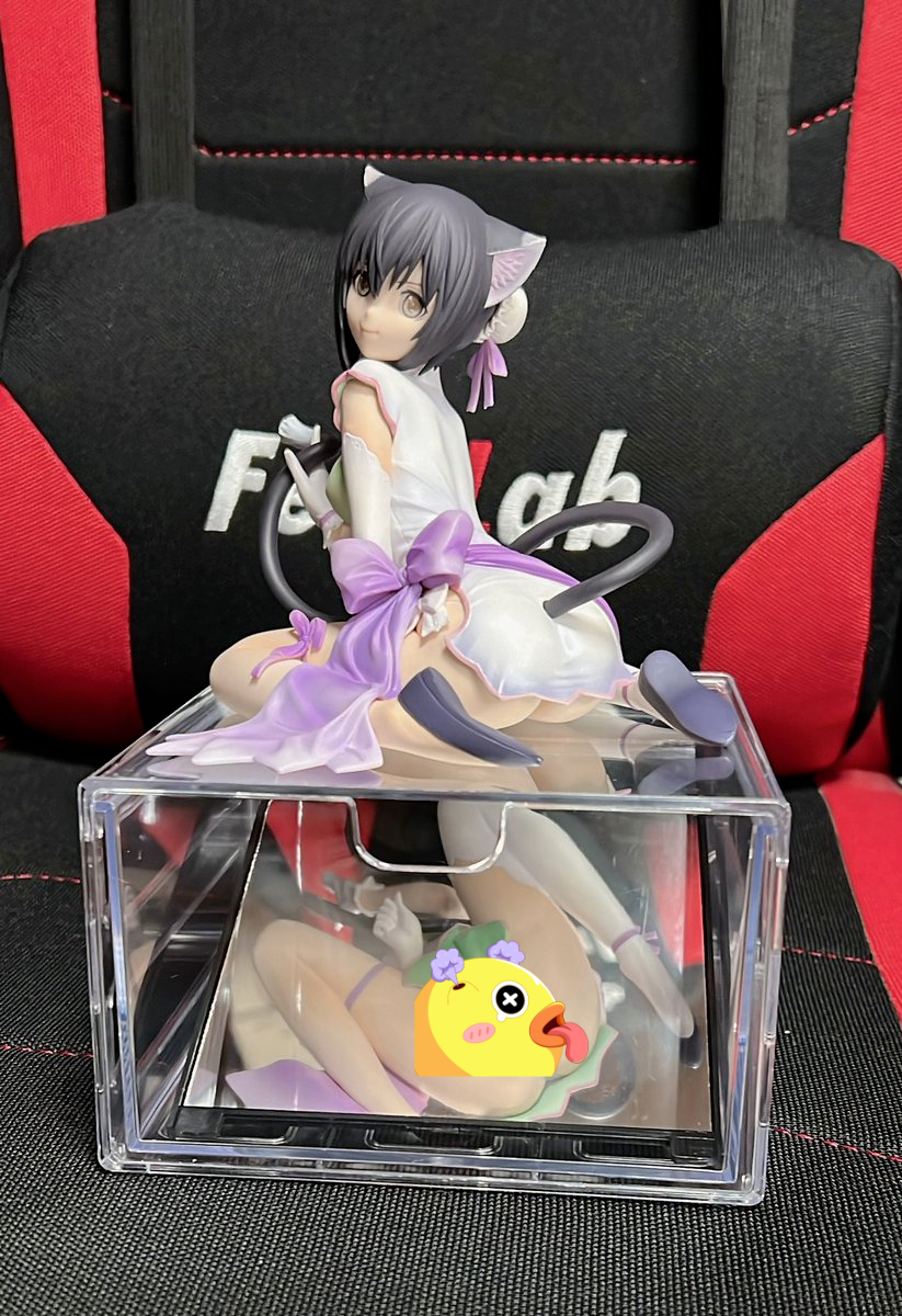 20240326204607526 天才!为欣赏坐姿美少女手办胖次,日本网友制作创意底座